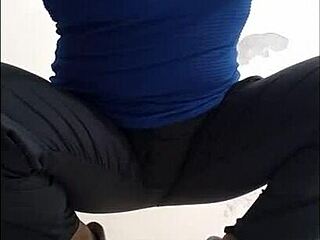 Real porno of Latina nurse in hospital office with boss