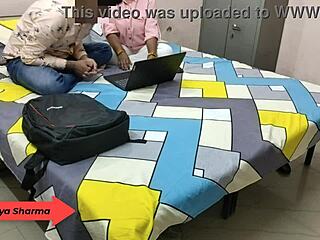 Jiya sharma gets fucked hard by boyfriend in dorm