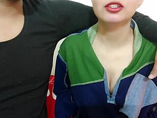 Indian desi babe takes hardcore pounding. Her tight body rides cowgirl with a massive cock.