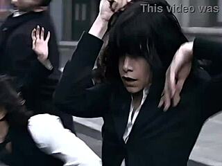 Ladyboy Masturbates to Paralyzer Song