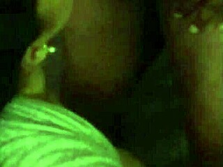 Lesbians engage in oral activity with a guy