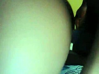 i'm a naughty ebony with a big booty, letting a stranger finish inside my tight pussy