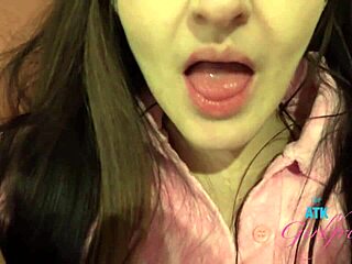 Super Cute Brunette Tifa Quinn GETS PUSSY LICKED AND FINGERED