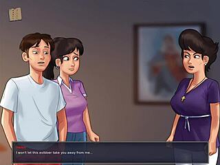 Summertime Saga 214: Big Ass Babe Gets Wild Action