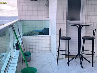 I hired this naughty employee who came in mini shorts to drive me wild