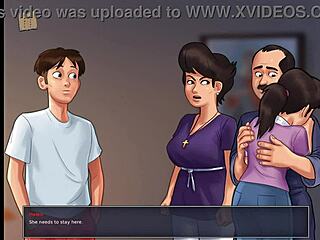 Summertime Saga 214: Big Ass Babe Gets Wild Action