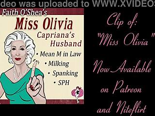 Miss Olivia's Audio of Mean Mother-in-Law Humiliation with Spanking and Milking