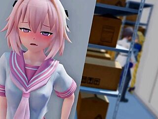 Astolfo Cumming Hard with Monster Cock Action, Wow!