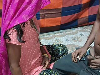 bro, check my sexy sali in pink dress getting real village anal action