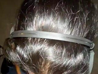 busted with cumshot on face during homework blowjob