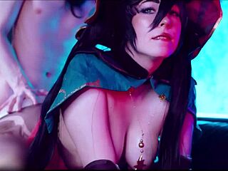 oh man, astrologer mona ridin’ me backstage in costumes, double cumshots 4k