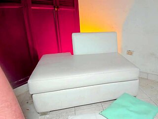 Beautiful Blonde Swallows Her Neighbors Big Cock