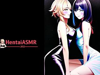 i'm so into these hentai lesbian kissing sounds