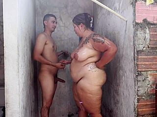 Latina milf in USA bends over for young neighbor's deep thrust