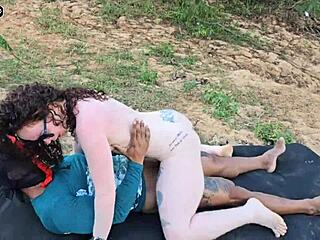 I take my wife to the woods and have her fuck my friends while I film it.