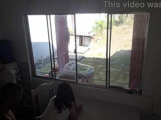 Corno Ignores Wife’s Secret Sex with Negão While Washing Dishes 😳