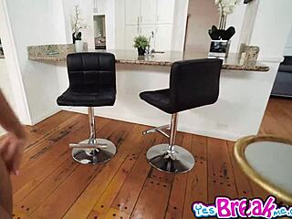 Geez, Tiny Nerd Craves That Huge Cock!