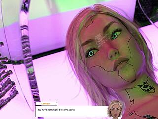 Let’s play this midnight ride with robotic lesbian love, wow!