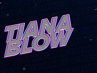 teen dream girl tiana blow bent over for monster cock pounding