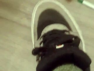 Friend Enjoys Trashing My Sneakers With Fun