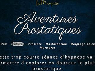 i feel my prostate throbbing as i stroke to french anal joi instructions