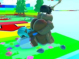 candy couldn't hold back and got fucked before the end