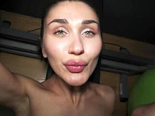 no mercy in this rough training session that leaves her screaming