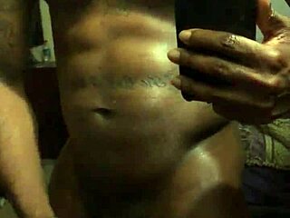 Big Black Cock Delivers Intense Cumshot Action