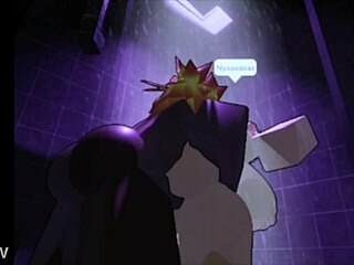 Big black cock dominates fiery redhead in steamy shower interracial pounding.