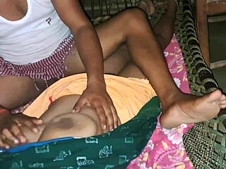 beautiful bhabhi in saree gets rough pounding by devar