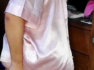 i leaked this intimate video of the beautiful argentinian teacher in lingerie