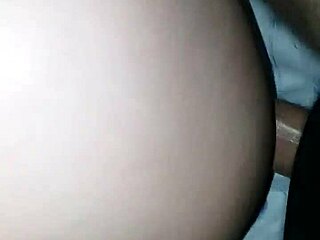 In this amateur video, he fucks his girlfriend's big ass until she squirts wetly