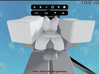 Emo slut gets fucked hard in roblox condo with big ass and tits