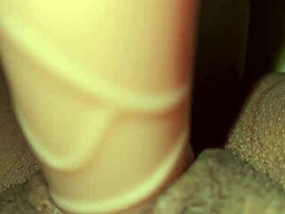 Latina masturbates with dildo