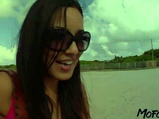 Mofozo Presents 18-Year-Old Amateur Getting Her Mouth Pounded Hard