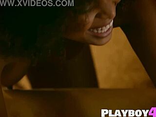 Bruna Rocha strips and poses naked with ripped clothes