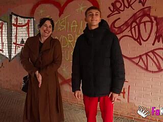 emmita smile and her huge boobs wants to seduce a young 18+ guy