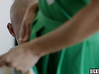 petite ebony teen cheerleader alexis tae at family gathering with stepdad