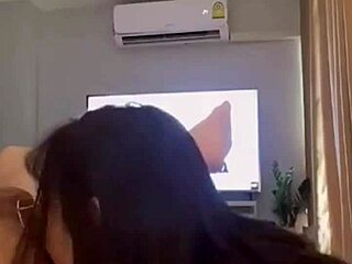 Is that asian ladyboy in stockings getting pounded?