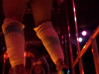 Brazilian Freak Strips And Rips Clothes For Pussy Play