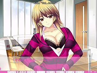 hey, wanna see yuka's morning stretches turn into hot hentai riding?