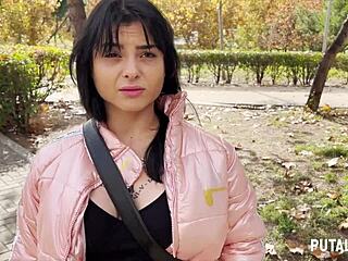 Putalocura - tattooed Spanish Nadja Hot swallowing Torbe's load in wild catch!