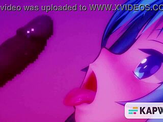 Konosuba - Aqua Shines in Epic Hentai Action Scene