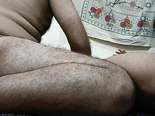 Mistibhabi enjoys desi style chudai with her house owner