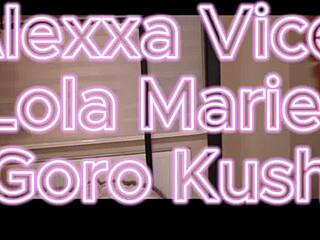 Lola Marie feels intense anal domination with big black cock.