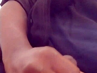 i just got home from work and fantasizing about my girlfriend wife with dry masturbation and slow cum