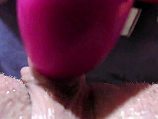 big clit explodes in close-up orgasm view