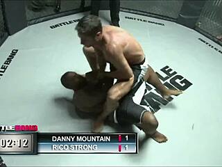 Hot black busty girl gets banged by danny mountain's monster cock.