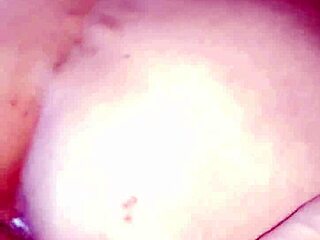 Beautiful milf wife seduces husband for anal in stockings