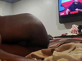 I jacking off to my own porn, feeling so horny and excited.